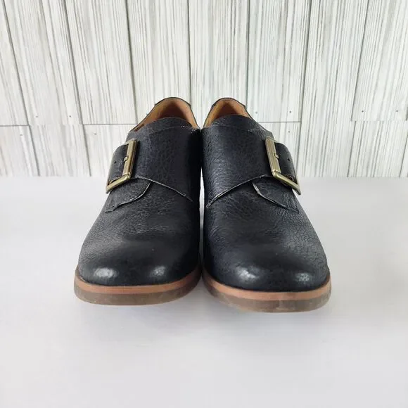 Korks by Kork-Ease Nanda Women Black Leather Ankle Booties Shoes Size 6.5M - Picture 5 of 9